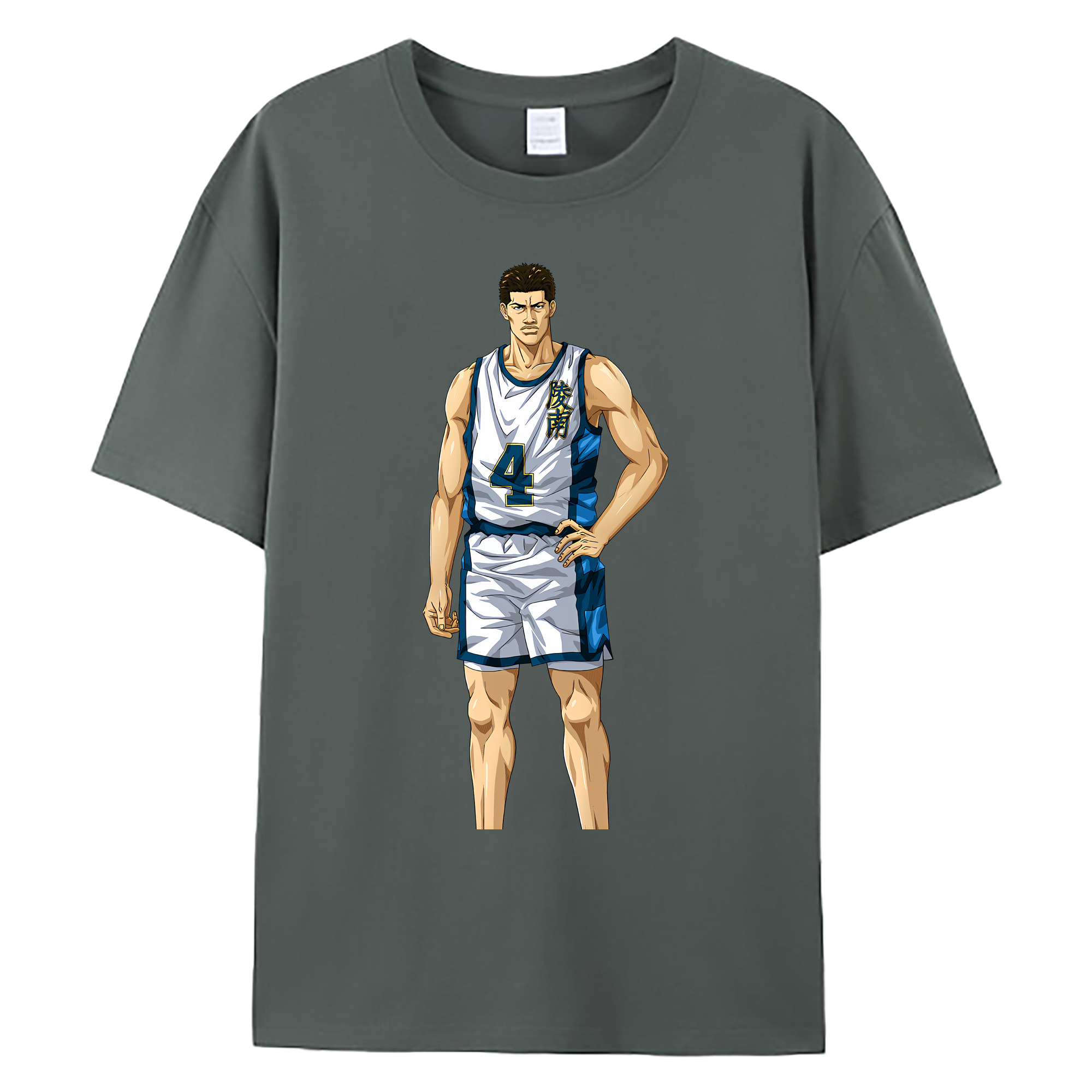 （画像用） SLAM DUNK／スラムダンク 綿100％ メンズ半袖Tシャツ｜肌触りやわらか＆通気性